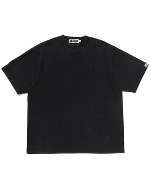 A Bathing Ape Embroidered T-Shirt - Black