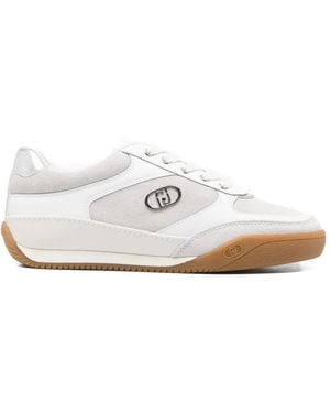 Liu Jo Logo-Plaque Trainers - White