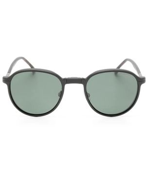 Carrera Clip-On Zonnebril Met Rond Montuur - Groen