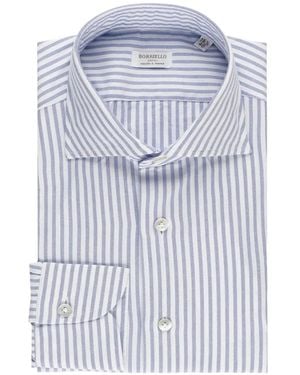 Borriello Striped Shirt - Blue