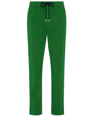 Vilebrequin Pantalon À Lien De Resserrage - Vert
