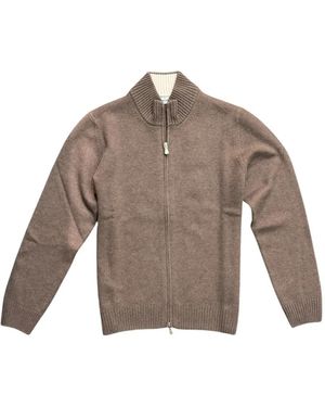 Gran Sasso Gerippter Pullover Mit Reißverschluss - Mehrfarbig
