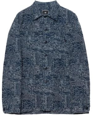 Maharishi Buttoned Cotton Shirt - Blue