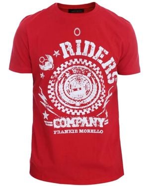 Frankie Morello Graphic-Print T-Shirt - Red