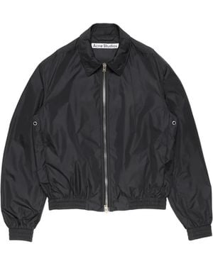 Acne Studios Chaqueta con cremallera - Negro