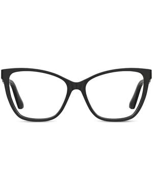 Moschino Cat-Eye-Frame Glasses - Black