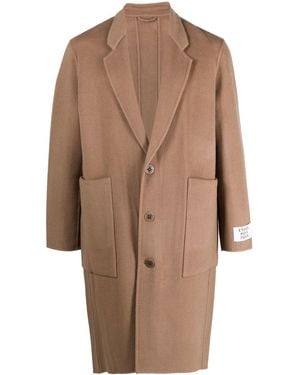 Etudes Studio Single-Breasted Wool Coat - Brown