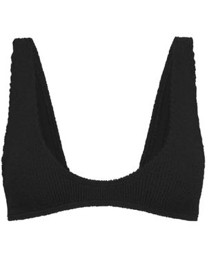 Bondeye Scout Bikinioberteil Mit Rundem Ausschnitt - Schwarz