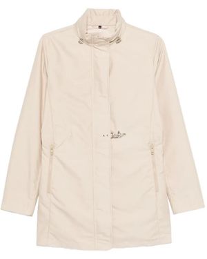 Fay Virginia ジップアップコート - ホワイト