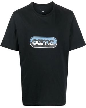 OAMC Logo-Print T-Shirt - Black