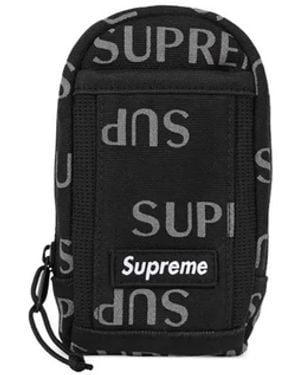 Supreme Pouch Da Collo Con Logo - Nero