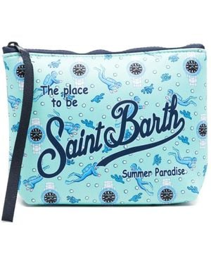MC2 Saint Barth Aline Make Up Bag - Blue
