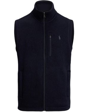 Polo Ralph Lauren Zip-up Sleeveless Gliet - ブルー