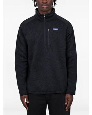 Patagonia Logo-Patch Sweatshirt - Blue