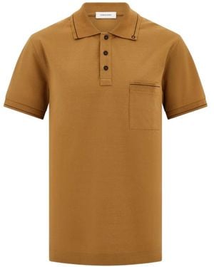 Ferragamo Gancini Polo Shirt - Brown