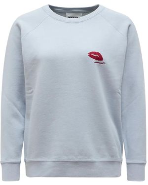 Isabel Marant Embroidered Sweatshirt - Blue