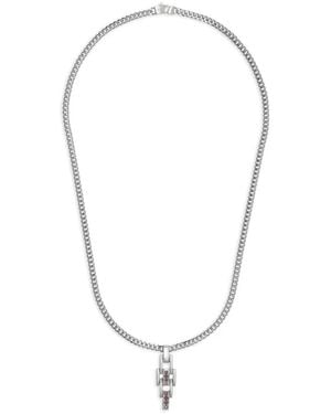 Desmo Miami Sun Cubic Zirconia Necklace - White