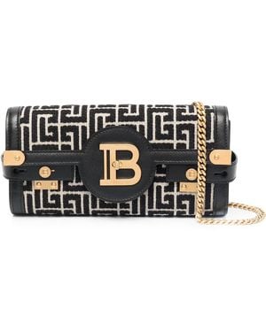 Balmain B-buzz 23 クラッチバッグ - ブラック