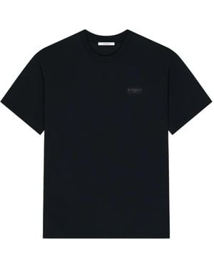 Givenchy Logo-Patch T-Shirt - Black