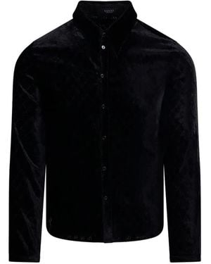Gucci Velvet Shirt - Black