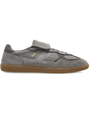 Alohas Lace-Up Panelled Trainers - Grey