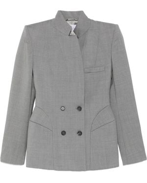 GIUSEPPE DI MORABITO Double-Breasted Blazer - Grey