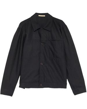 Norse Projects Arresskov Twill Overshirt Jacket - Black