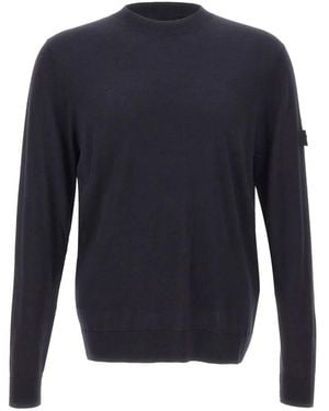 Peuterey Crew-Neck Wool Jumper - Blue