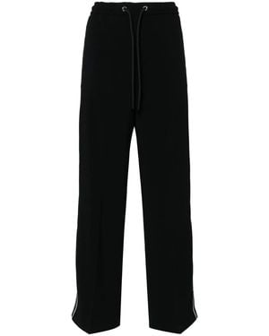 Moncler Straight-Leg Track Trousers - Black