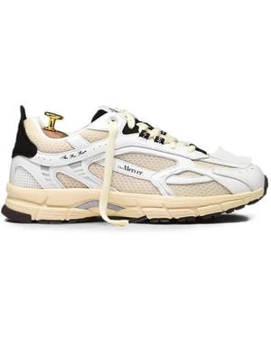 The Mercer Brand The Re-Run Panelled Trainers - White