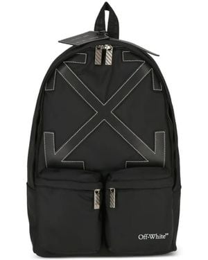 Off-White c/o Virgil Abloh Arrows-Patch Industrial Backpack - Black