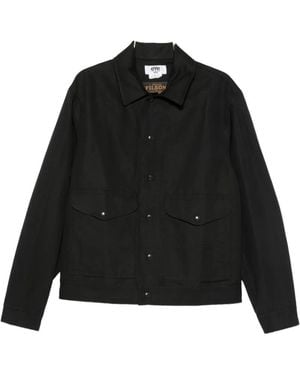 Junya Watanabe Patch-Pocket Overshirt - Black
