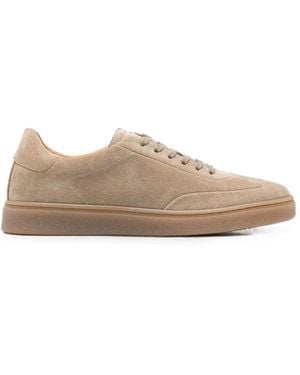 Henderson Suede Trainers - Natural