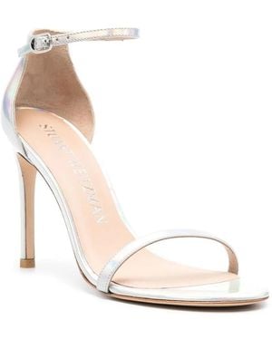 Stuart Weitzman Nudistsong 110mm サンダル - ホワイト