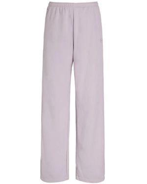Vuori Logo-Embroidered Track Pants - Purple