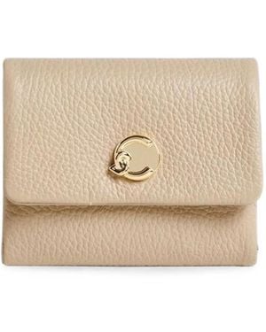Coccinelle C-Me Softy Leather Wallet - Natural