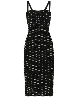 Dolce & Gabbana Midi Dresses - Black