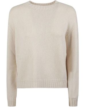 Edoardo Gallorini Sequin-Embellished Wool Jumper - White