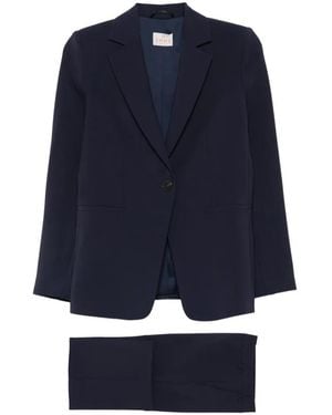Marella Single-Breasted Suit - Blue