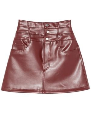 Viktor & Rolf Triple-Layer Mini Skirt - Red