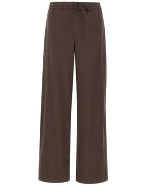 Vince Drawstring Pants - Brown