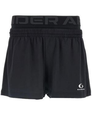 Balenciaga Pantalones cortos de malla de x Under Armour® - Negro