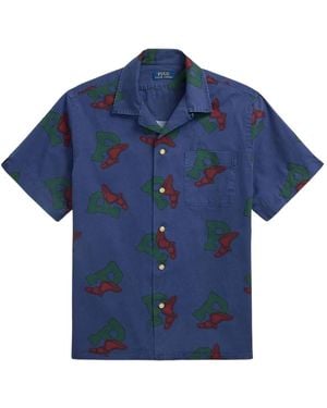 Polo Ralph Lauren P-Wing short-sleeve shirt - Blau