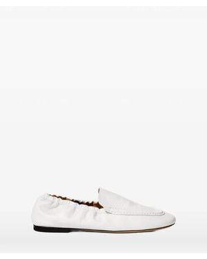Odissi Juno Leather Loafers - White
