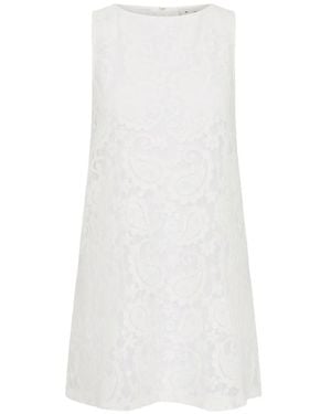 The Upside Lace Mini Dress - White