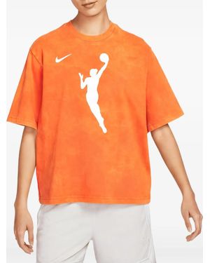 Nike Team 13 Tie-Dye Boxy T-Shirt - Orange