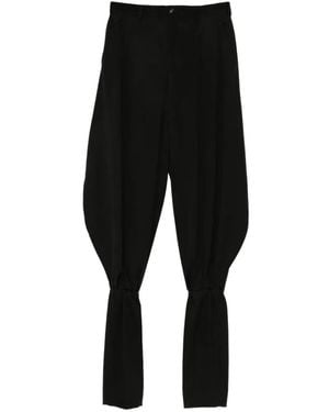Comme des Garçons Wool Doeskin Pants - Black