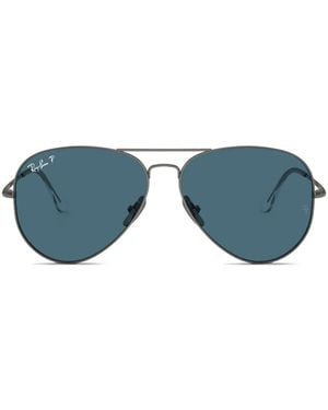 Ray-Ban Aviator Sonnenbrille - Blau