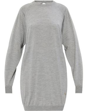 Moschino Backless Dress - Grey