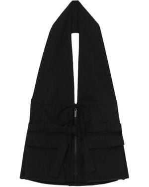 BOTTER Haut Zippé À Dos Nu - Noir